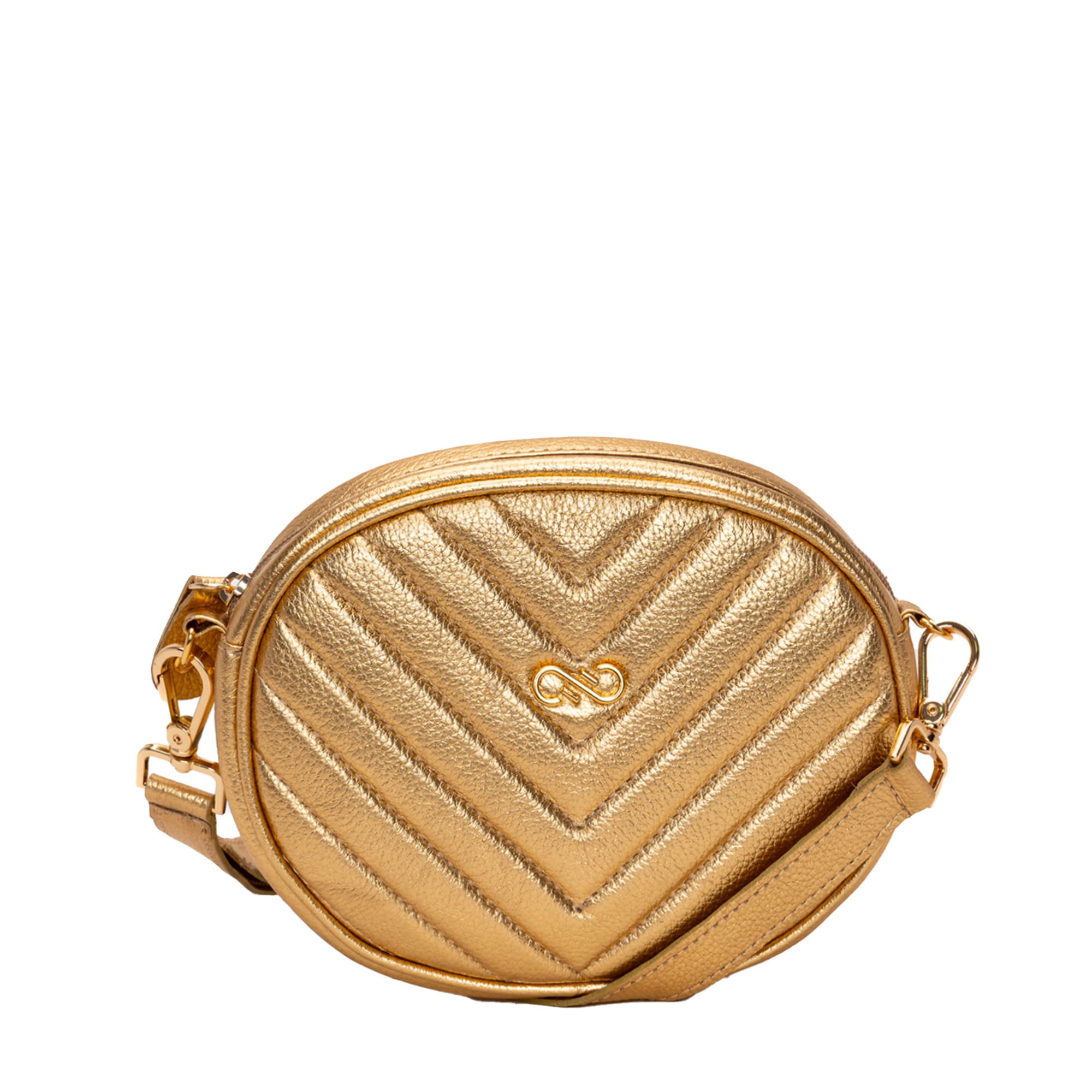 Bolsa Mini Bag Thaisa Ouro
