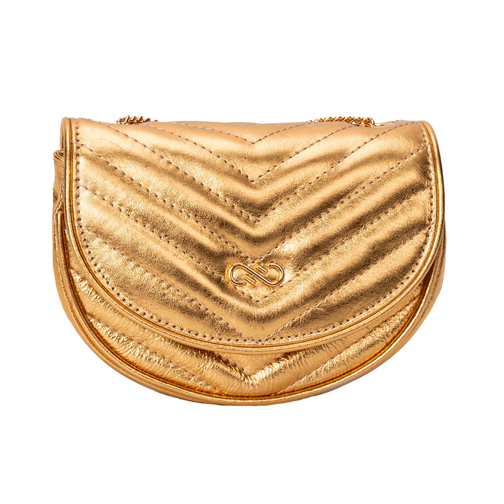 Bolsa Tiracolo Carol Ouro