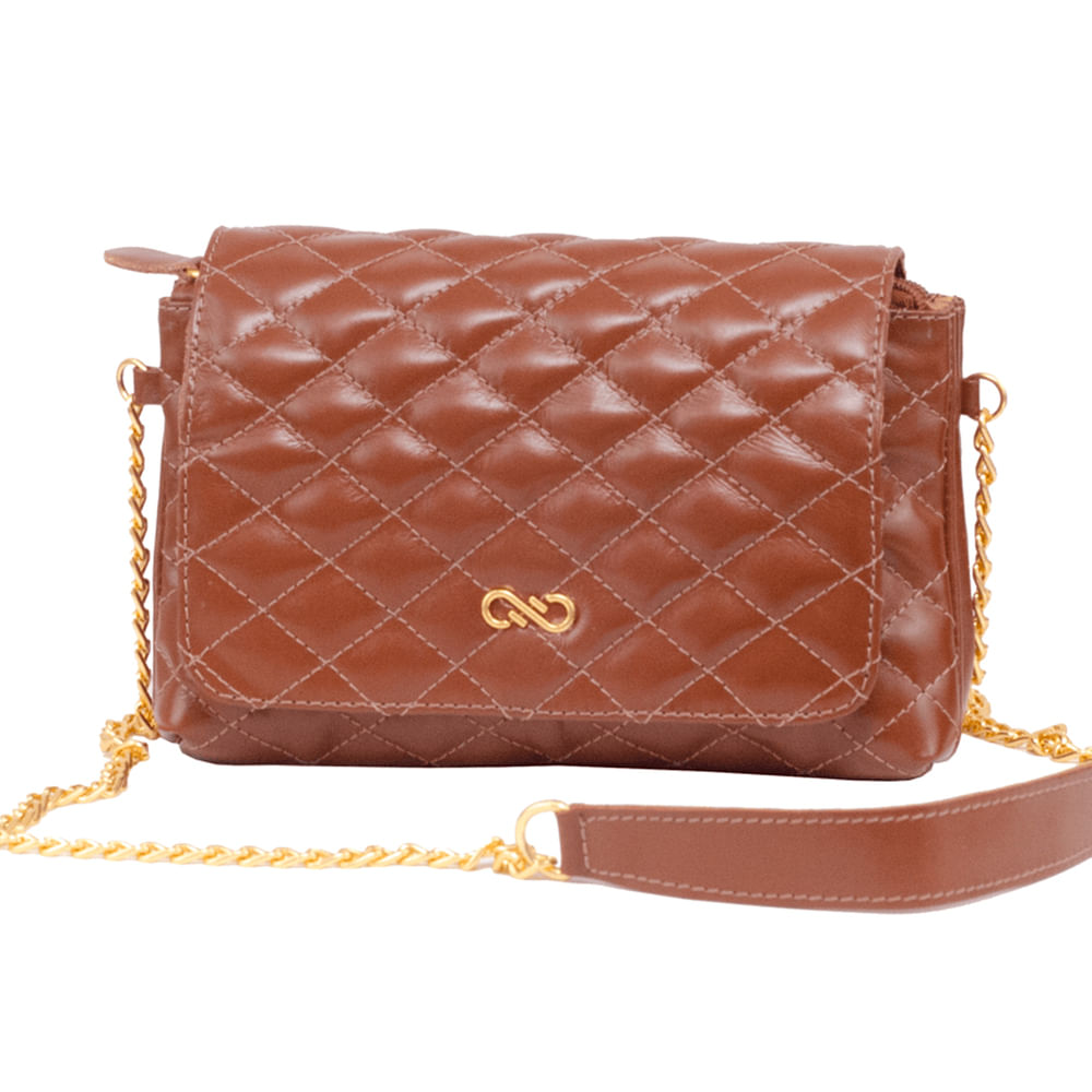 Bolsa Tiracolo Claudia Whisky