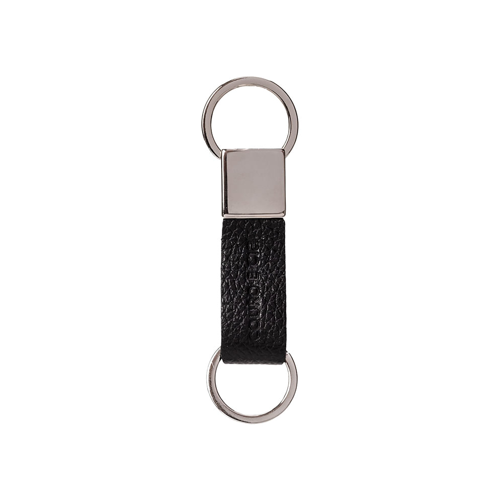 Chaveiro em Couro Oslo Preto