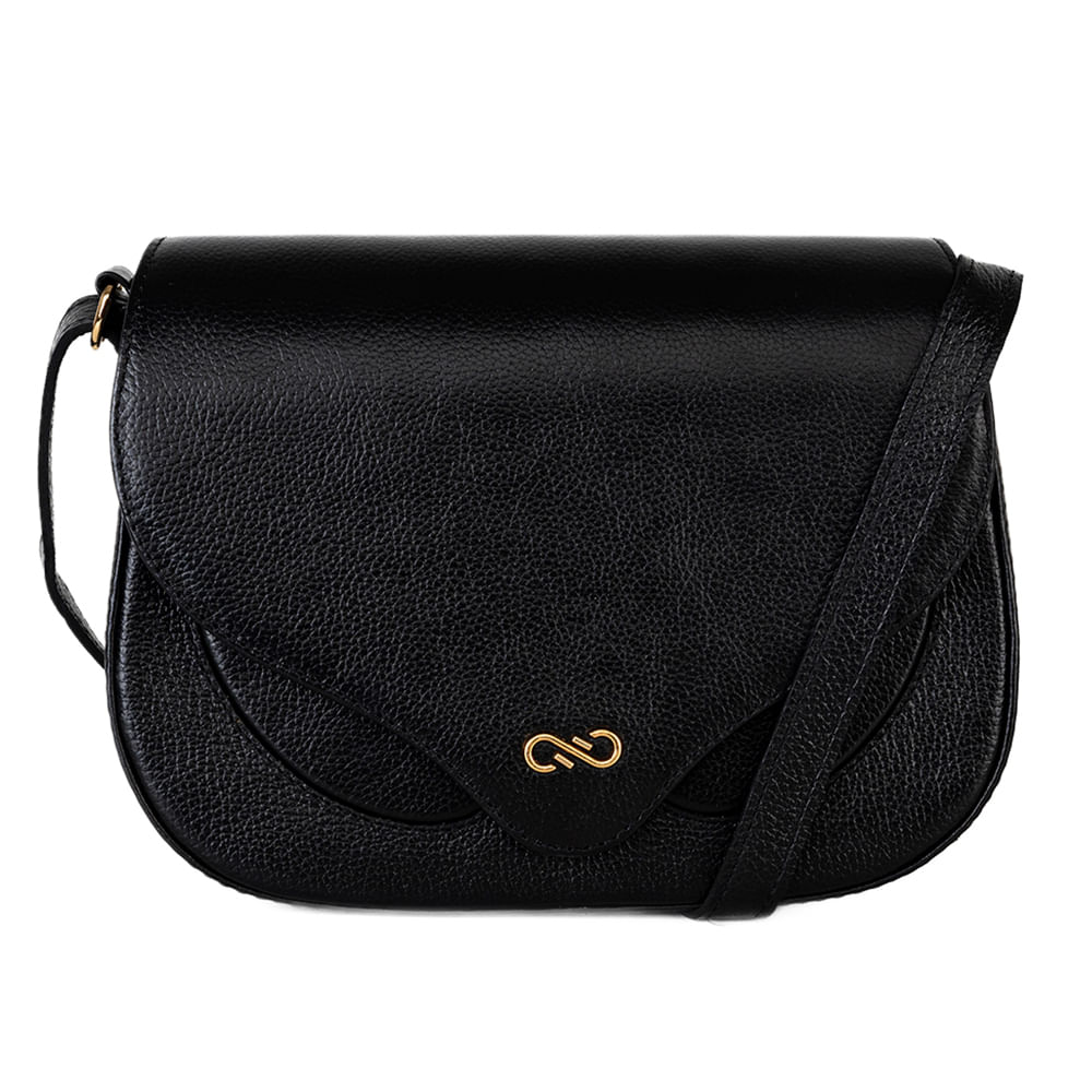 Bolsa Transversal Adriana Preta