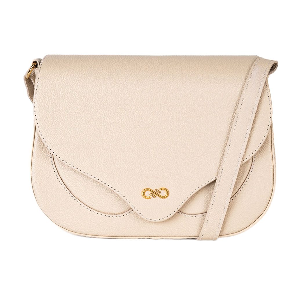Bolsa Transversal Adriana Off White