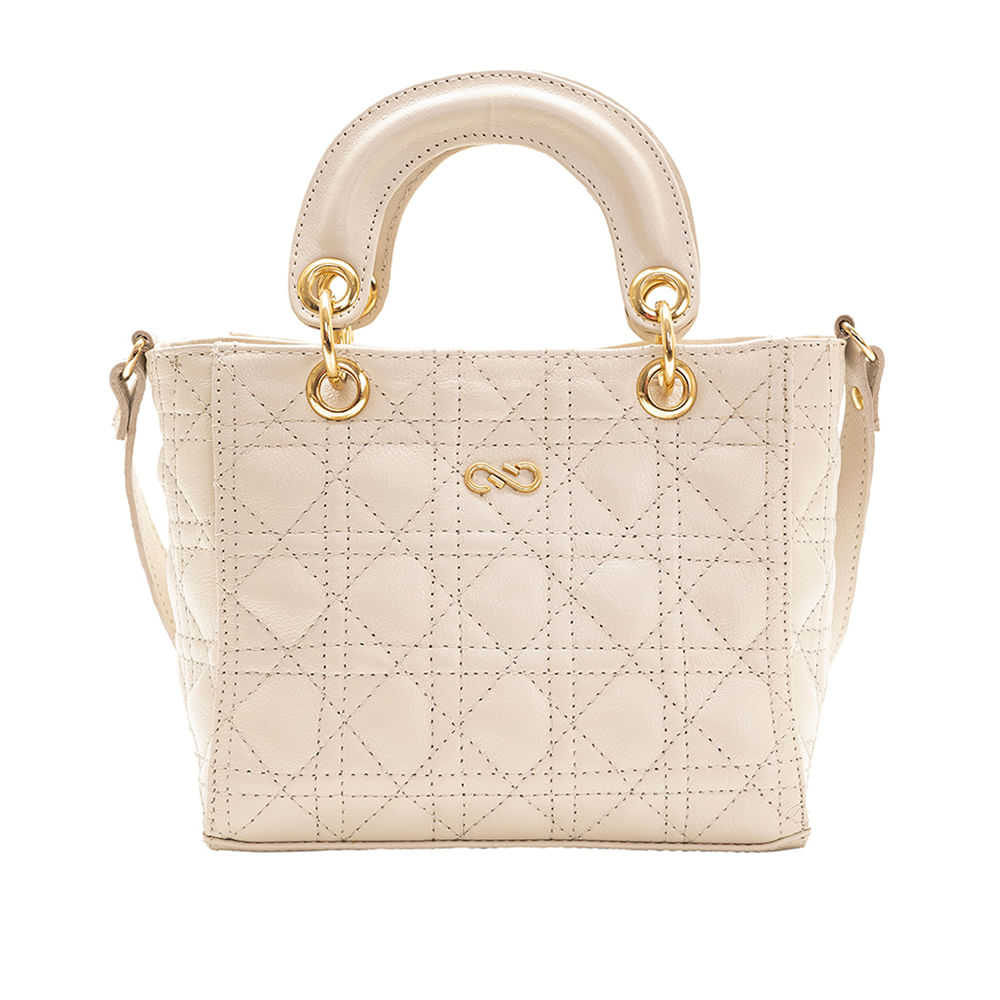 Bolsa Transversal Carmelia Off White