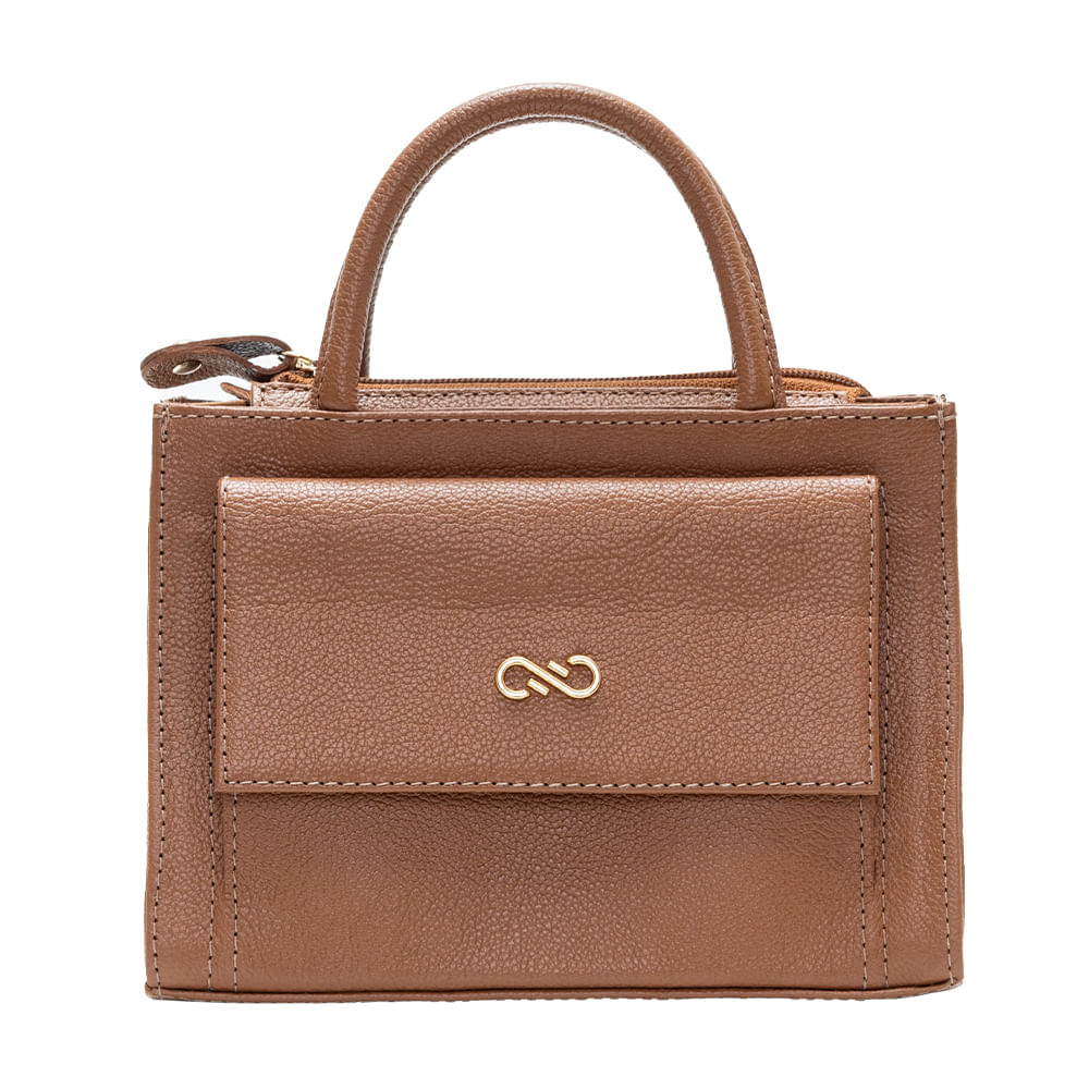 Bolsa Tote Mini Conceição Whisky