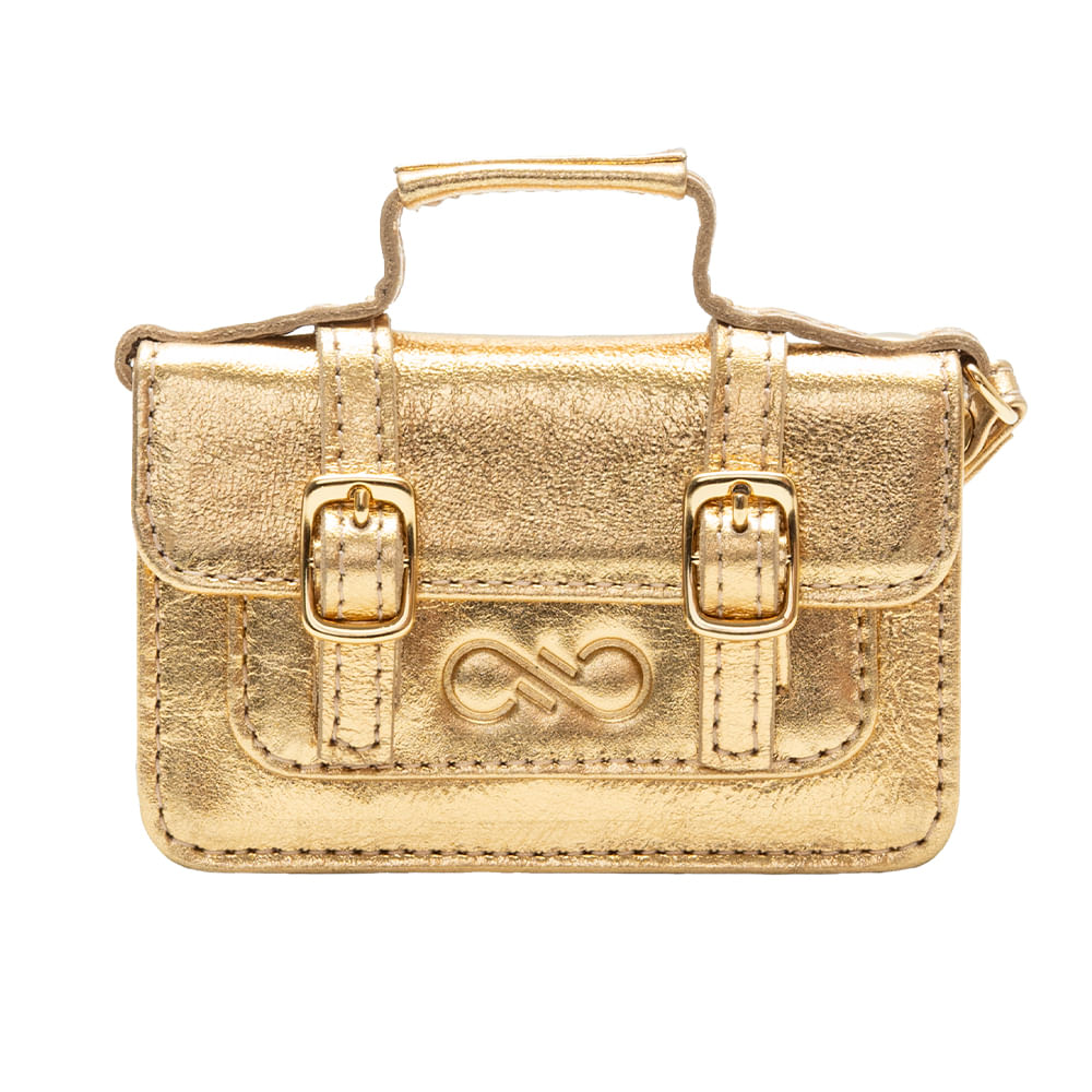 Porta-Cartão Nevis Dourado